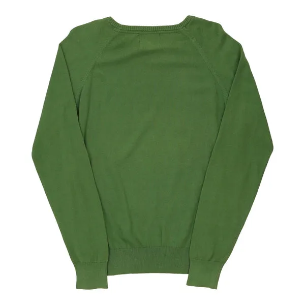 Best Company Jumper - Medium Green Cotton Blend