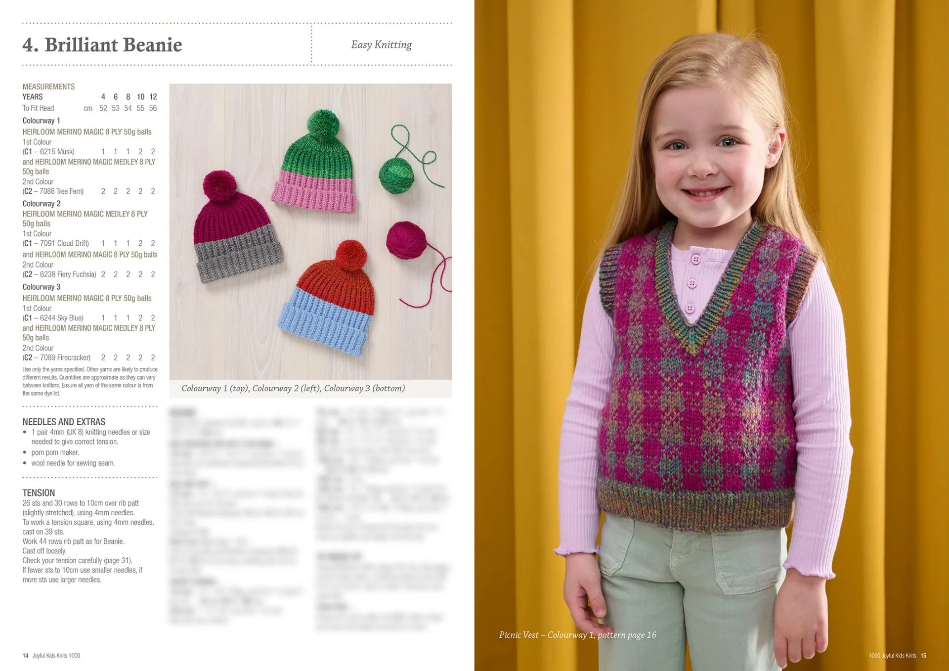 Book 1000 - Heirloom Joyful Kids Knits 8 Ply