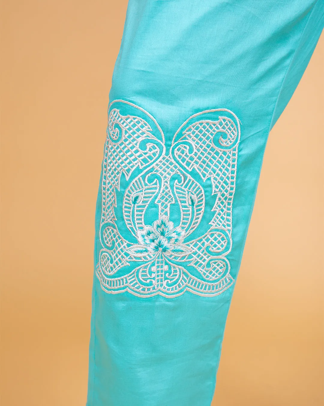 Firozi-blue co-ord set