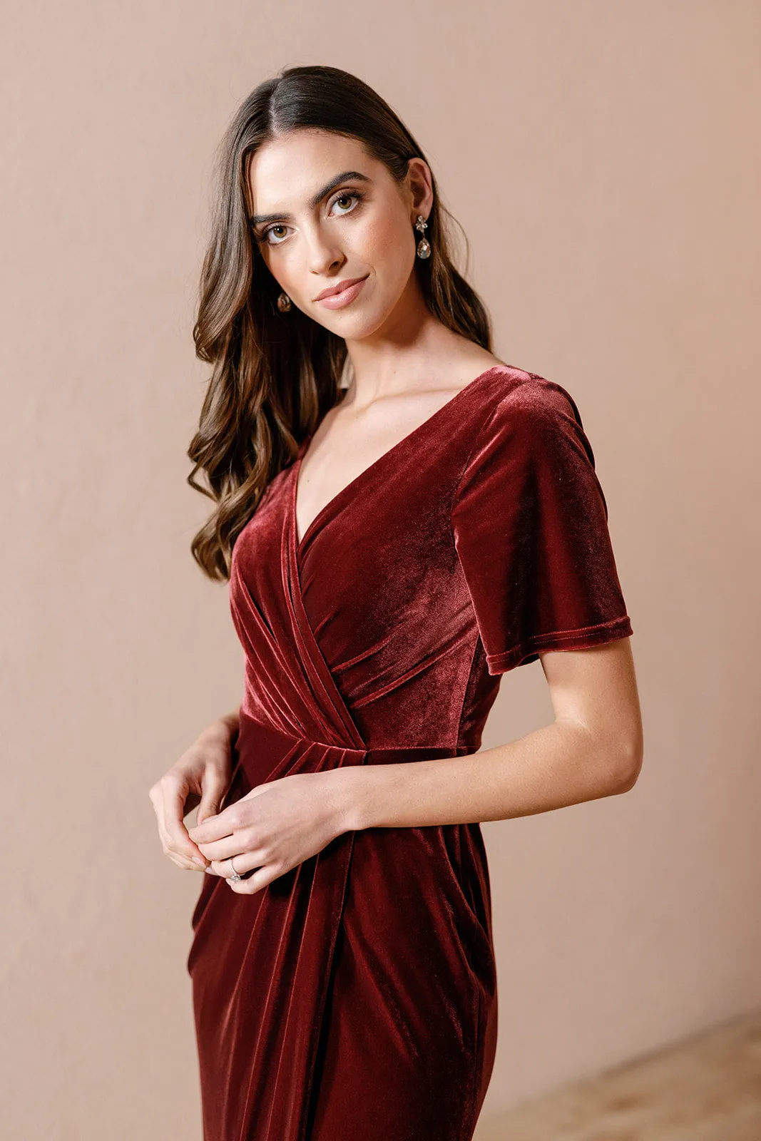 Giselle Velvet Dress | Made To Order