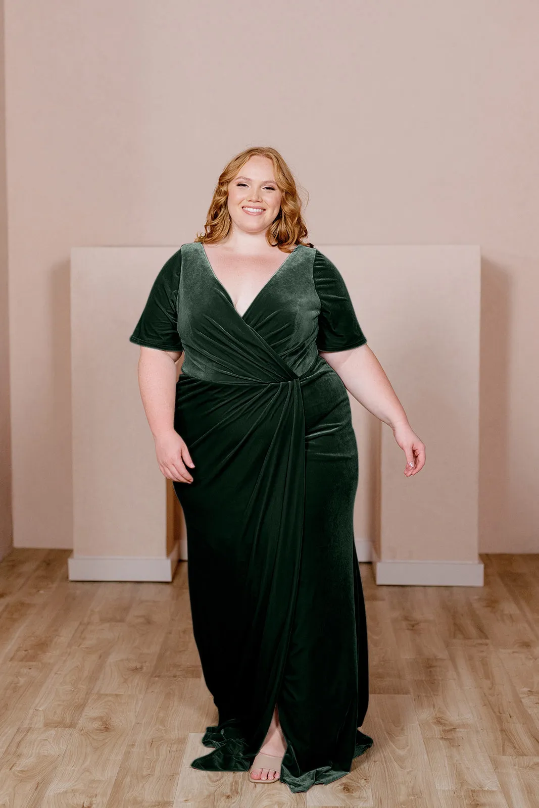 Giselle Velvet Dress | Made To Order