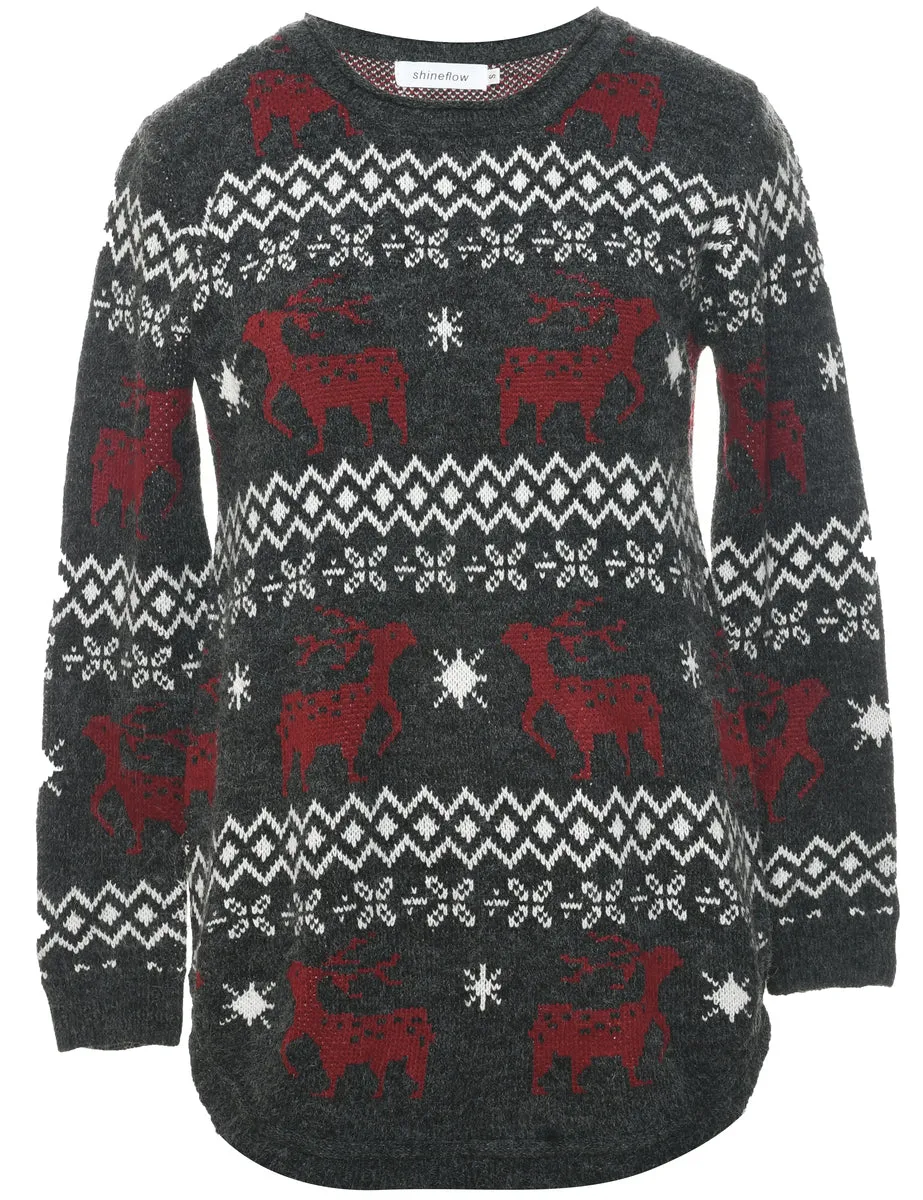 Nordic Dark Grey Jumper - S