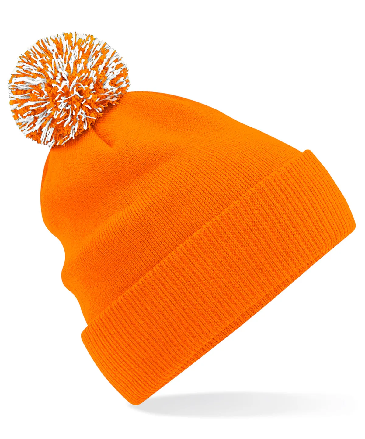 Snowstar® beanie | Orange/White