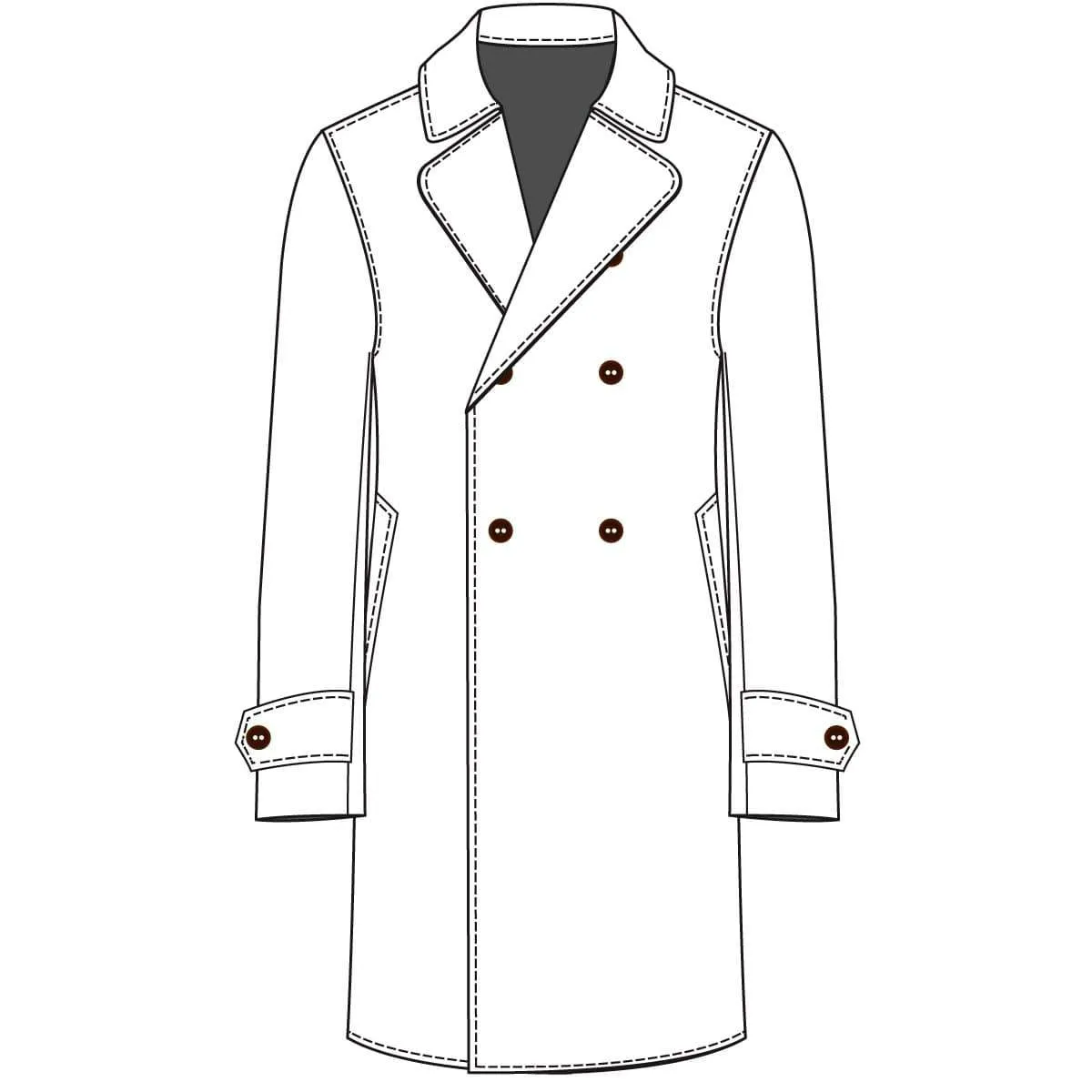 The Stately Overcoat | Purple Mood