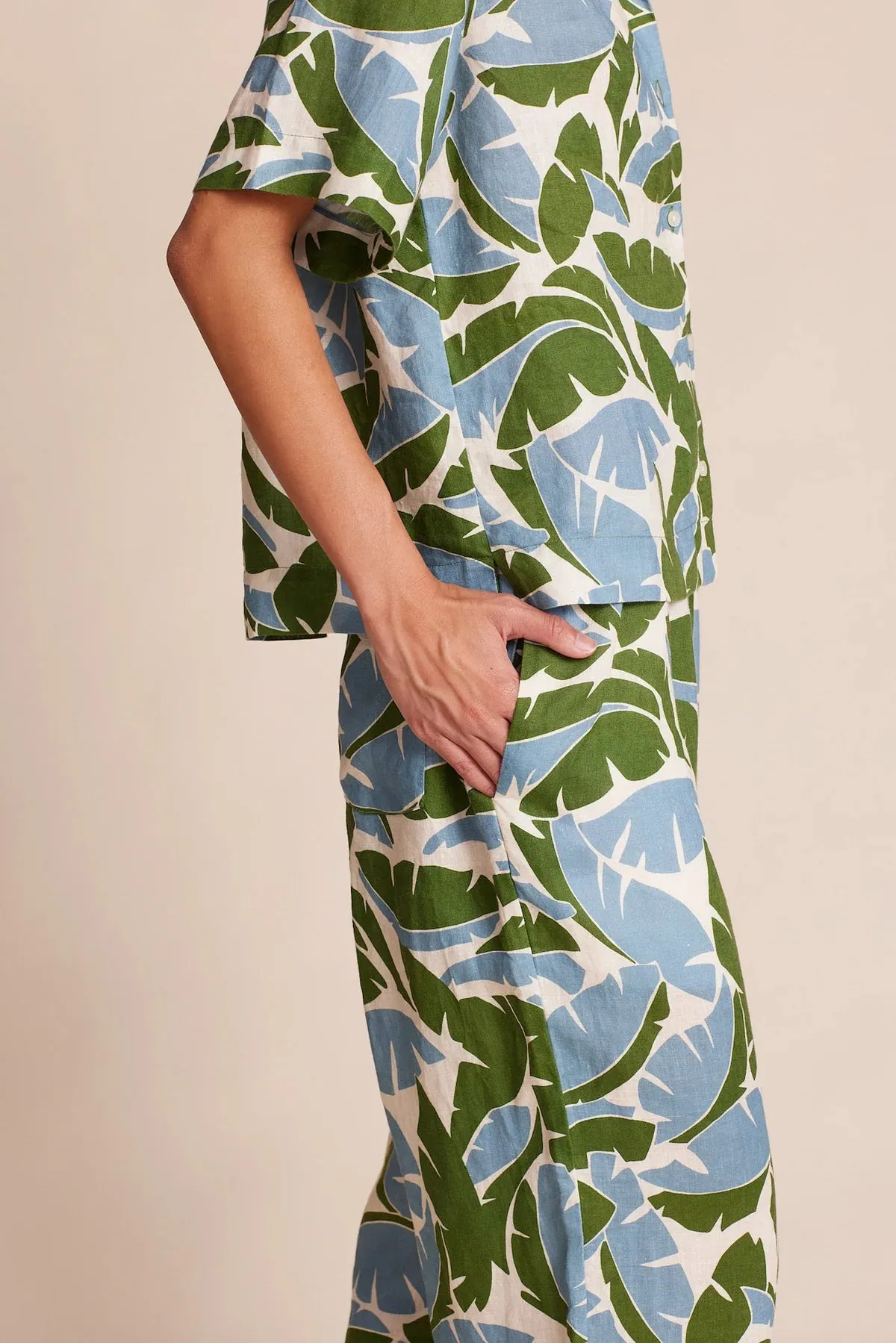 Willa Pant ~ Plantain Leaf